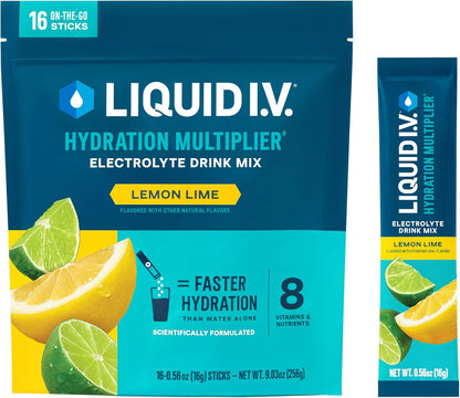 ® Hydration Multiplier - Lemon Lime | Electrolyte Powder Drink Mix | 1 Pack (16 Servings)