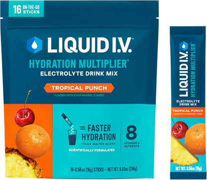 ® Hydration Multiplier - Tropical Punch | Electrolyte Powder Drink Mix | 1 Pack (16 Servings)